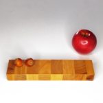 Táboa de degustación en madeira de castiñeiro modelo Navalla