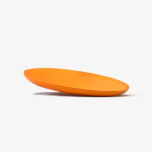 Plate "Aire" 20 cm diam. Orange